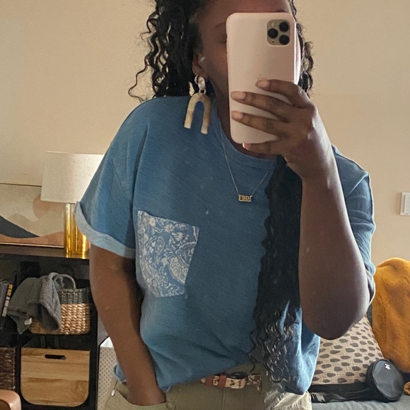 Anthropologie Pilcro Sutton Crop Tshirt - Picture 4 of 4